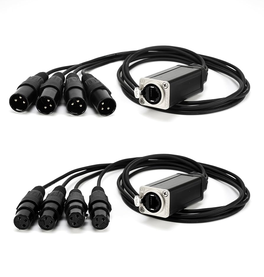 3倍 (分割出品) XLR4pinケーブル Amazon.co.jp: ipovoq xlr 4 ピン 3 ピン 変換 ケーブル xlr 3